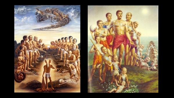 Kelahiran, Usia Tua, Penyakit, Kematian - Pergantian Tubuh Baru